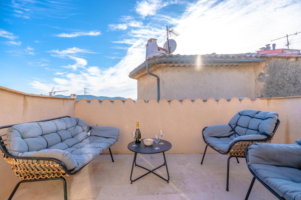 Maison De Village Pittoresque Climatisee, Terrasse Le Plan-de-la-Tour المظهر الخارجي الصورة